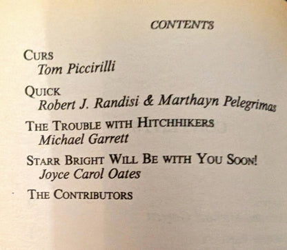 Hot Blood: Crimes of Passion edited by Jeff Gelb and Michael Garrett