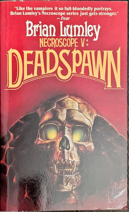 Necroscope V: Dead Spawn by Brian Lumley (Signed)
