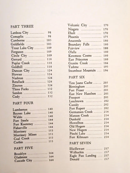 Ghost Towns of British Columbia by Bruce Ramsey