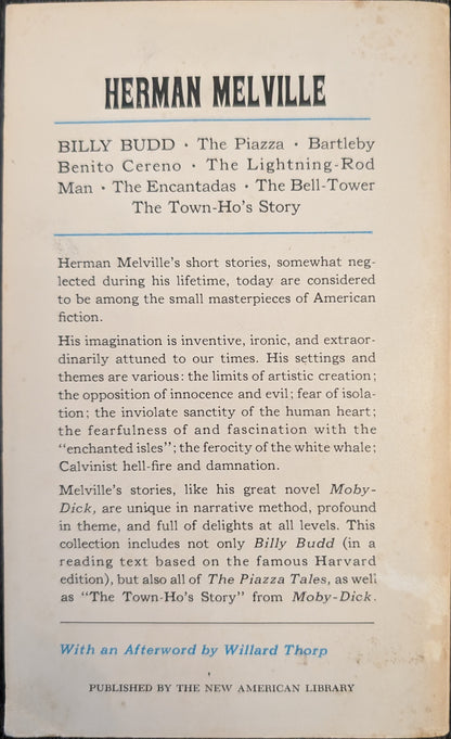 Billy Budd and Other Tales by Herman Melville