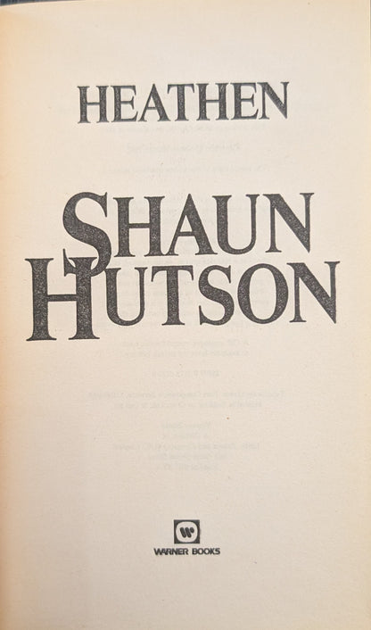 Heathen by Shaun Hutson