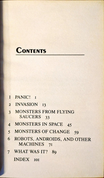 Science Fictions's Greatest Monsters by Daniel Cohen