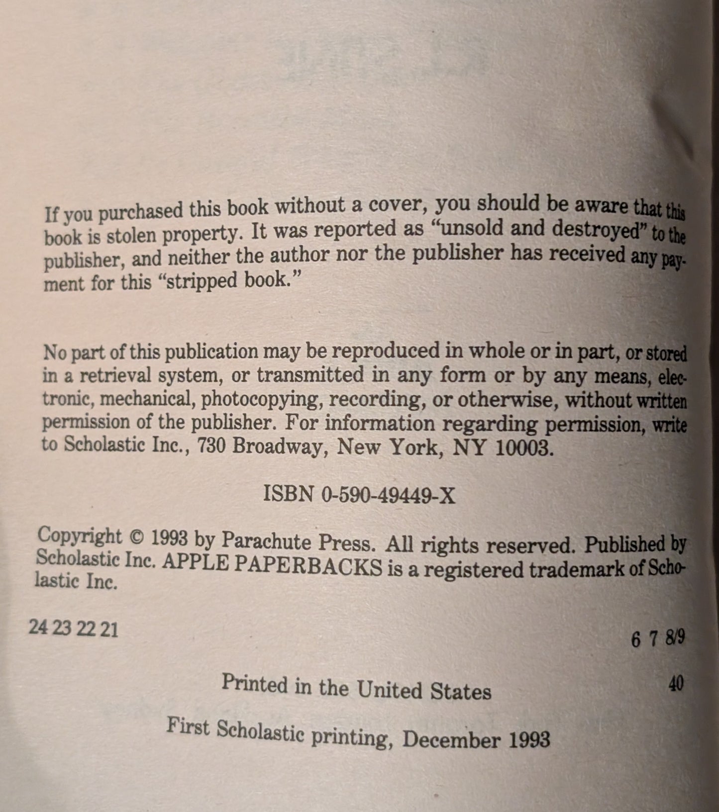 The Werewolf of Fever Swamp (Goosebumps #14) by R.L Stine