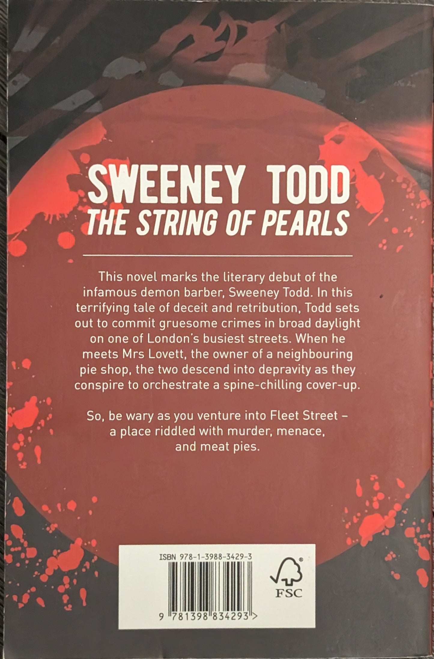 Sweeny Todd: The String of Pearls by James Malcolm Rymer