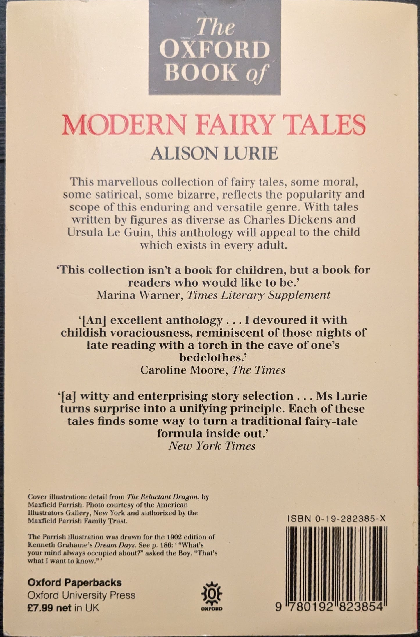 The Oxford Book of Modern Fairy Tales edited by Alison Lurie