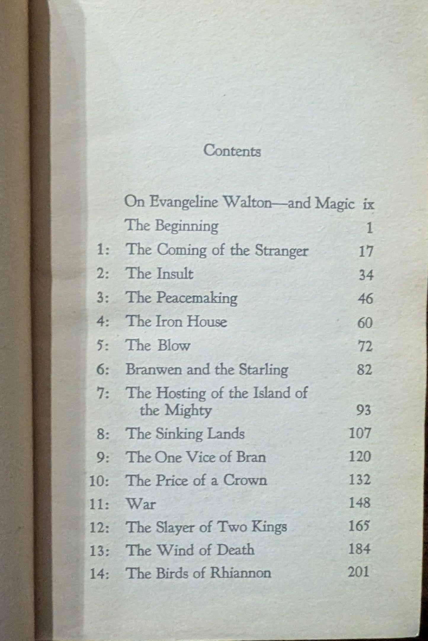 The Children of Llyr by Evangeline Walton