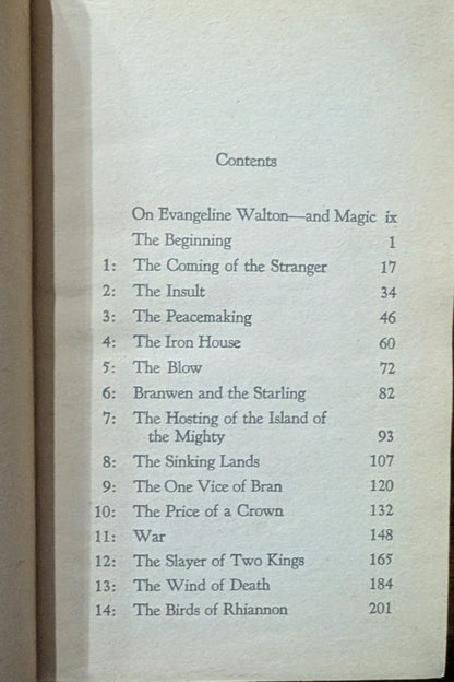The Children of Llyr by Evangeline Walton