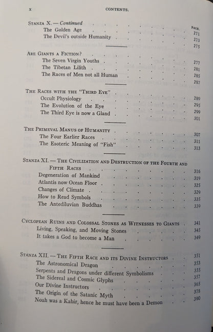 The Secret Doctrine: The Synthesis of Science, Religion and Philosophy by H.P Blavatsky Two Volume Set