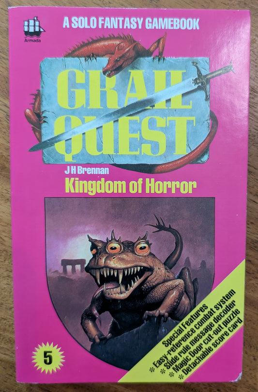 Grail Quest: Kingdom of Horror by J.H Brennan