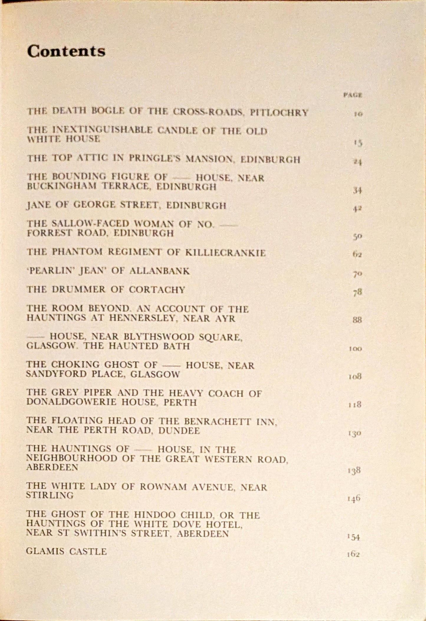 Scottish Ghost Stories by Elliot O'Donnell