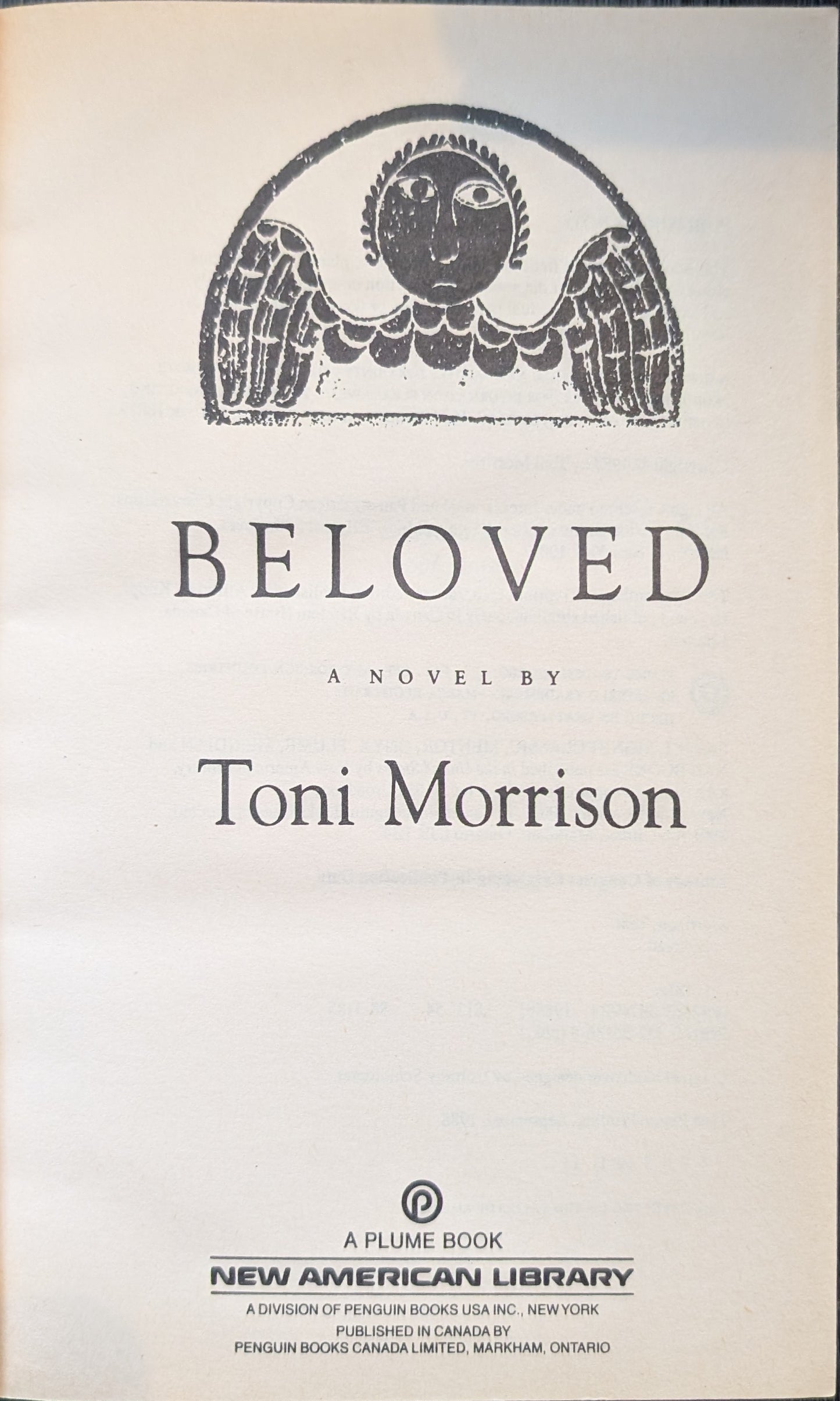 Beloved by Toni Morrison