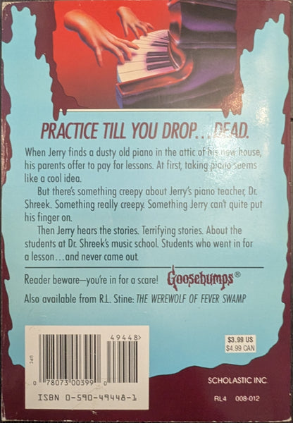 Piano Lessons Can Be Murder (Goosebumps #13) by R. L Stine