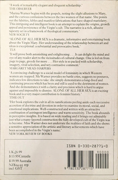 Alone of All Her Sex by Marina Warner
