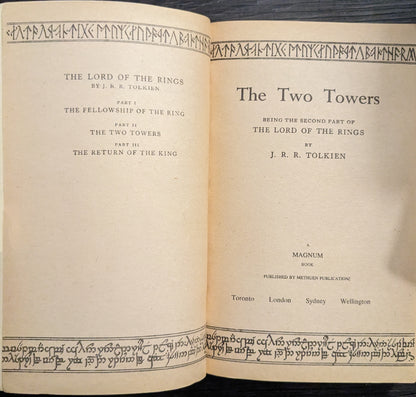 The Two Towers by J.R.R.Tolkien