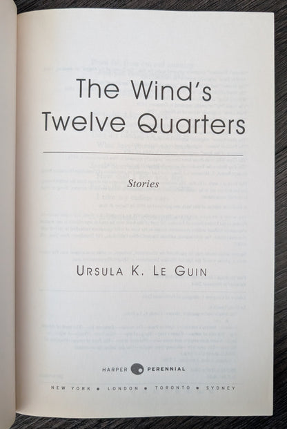 The Wind's Twelve Quarters by Ursula K. Le Guin