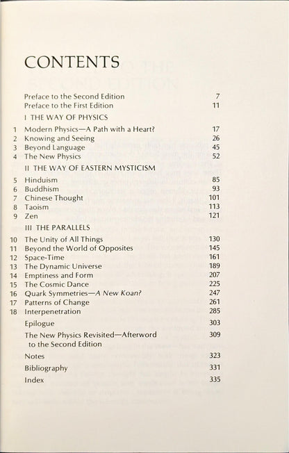 The Tao of Physics: An Exploration of the Parallels between Modern Physics and Eastern Mystics by Fritjof Capra