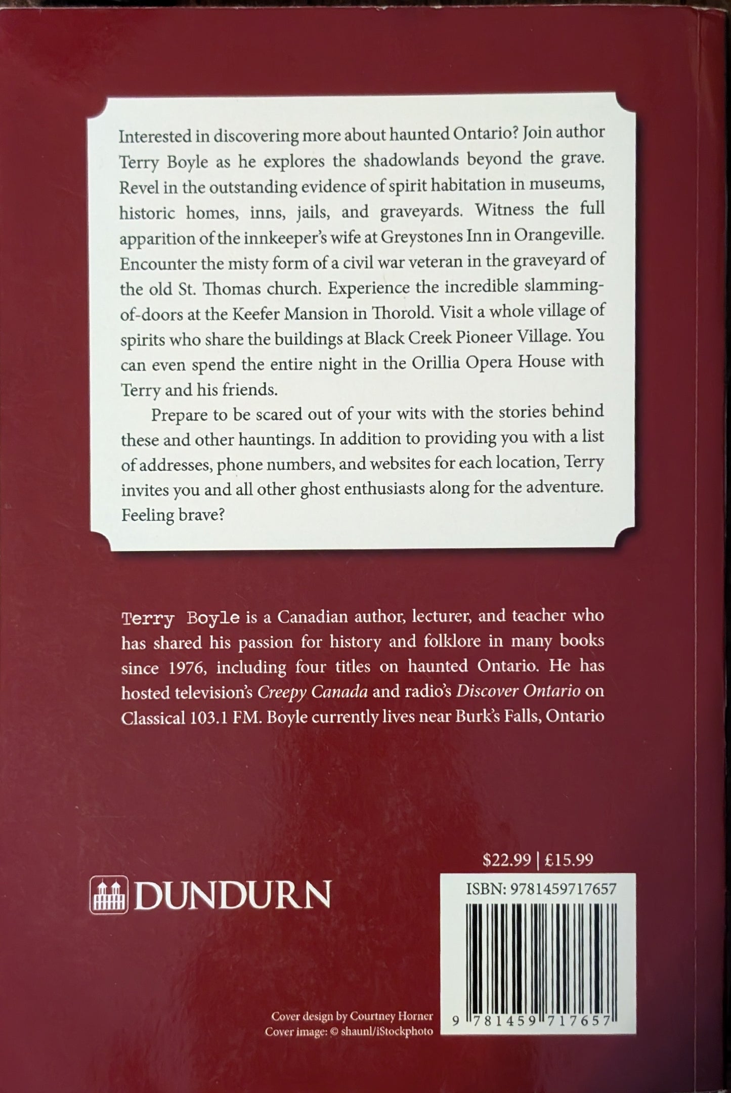 Haunted Ontario 3: Ghostly Historic Sites, Inns, and Miracles by Terry Boyle
