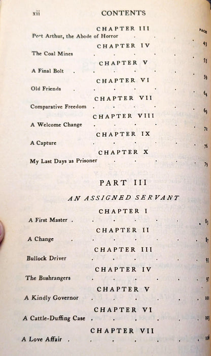 Old Convict Days by William Derrincourt edited by Louis Becke