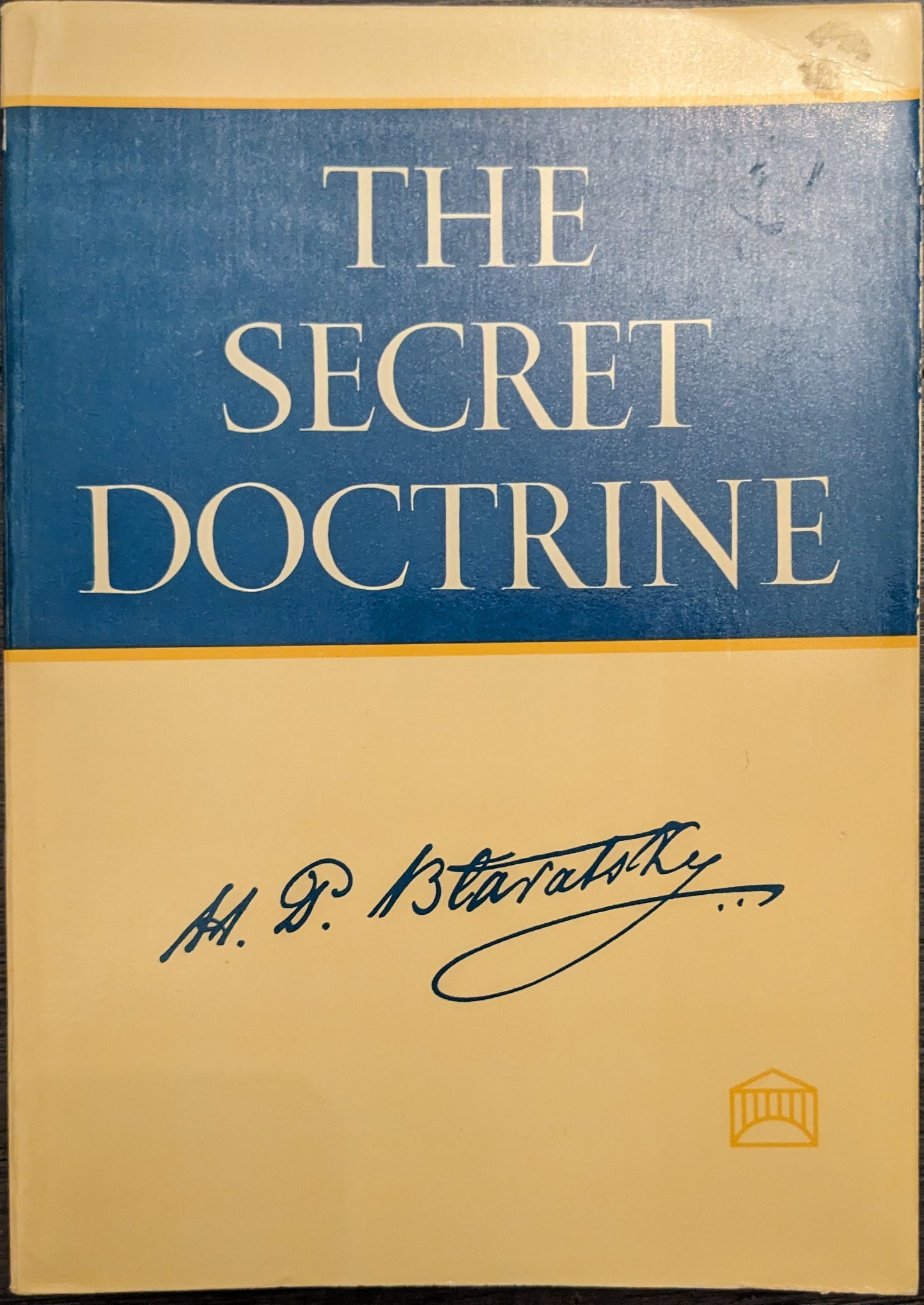 The Secret Doctrine: The Synthesis of Science, Religion and Philosophy by H.P Blavatsky Two Volume Set