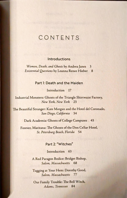 Invisible Women: True Stories of America's Ghosts by Leanne Renee Hieber and Andrea Janes