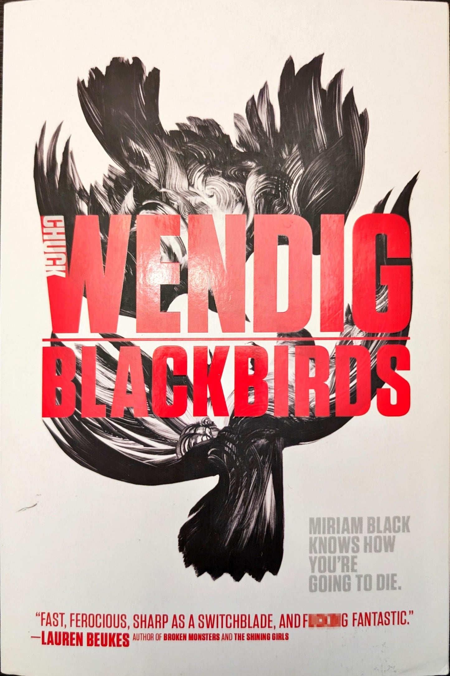 Blackbirds by Chuck Wendig