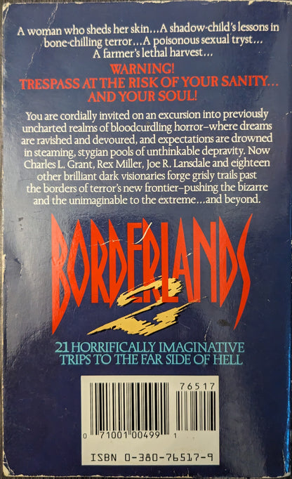 Borderlands 2: An Anthology of Imaginative Fiction edited by Thomas F. Monteleone