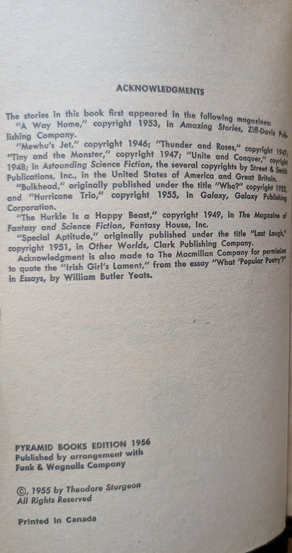 A Way Home by Theodore Sturgeon