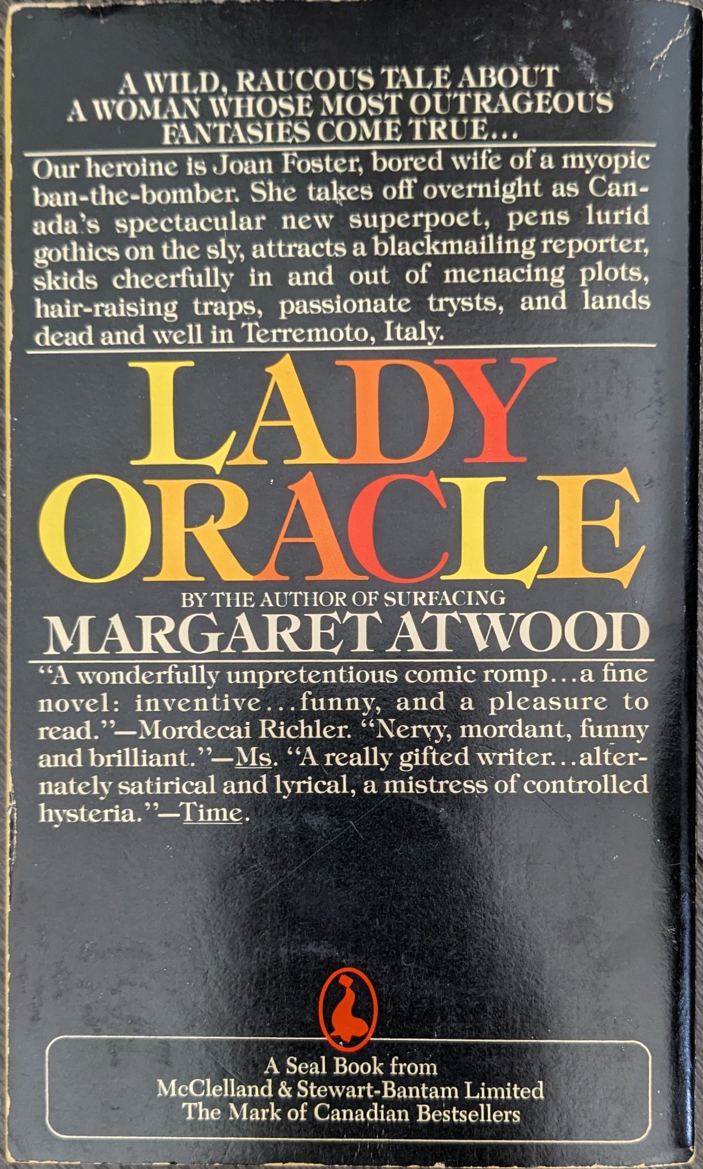 Lady Oracle by Margaret Atwood