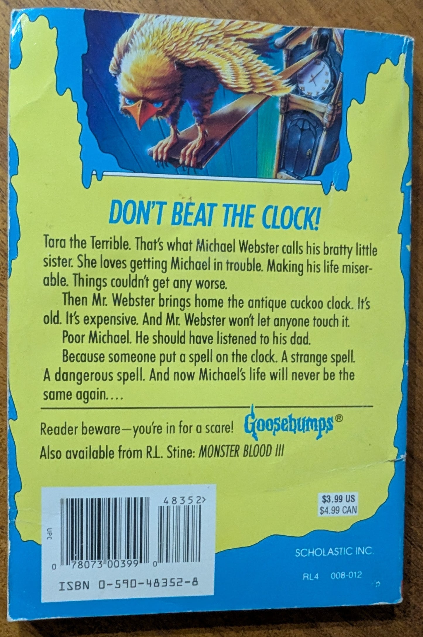 The Cuckoo Clock of Doom (Goosebumps #28) by R.L Stine