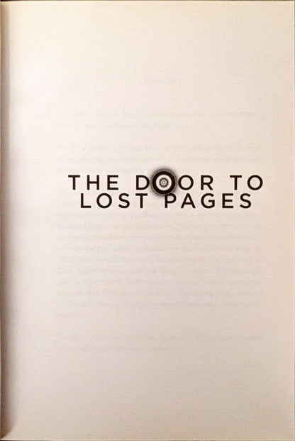 The Door to Lost Pages by Claude Lalumière