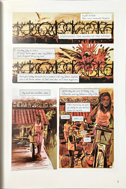 Parable of the Sower by Octavia E. Bulter Graphic Novel adaptation by Damian Duffy and John Jennings