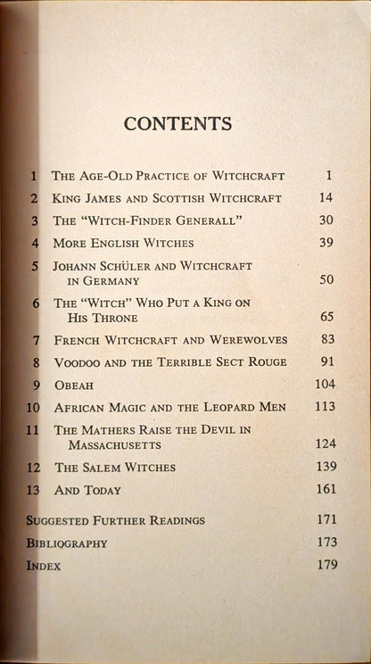 A Cauldron of Witches: The Story of Witchcraft by Clifford Lindsey Alderman