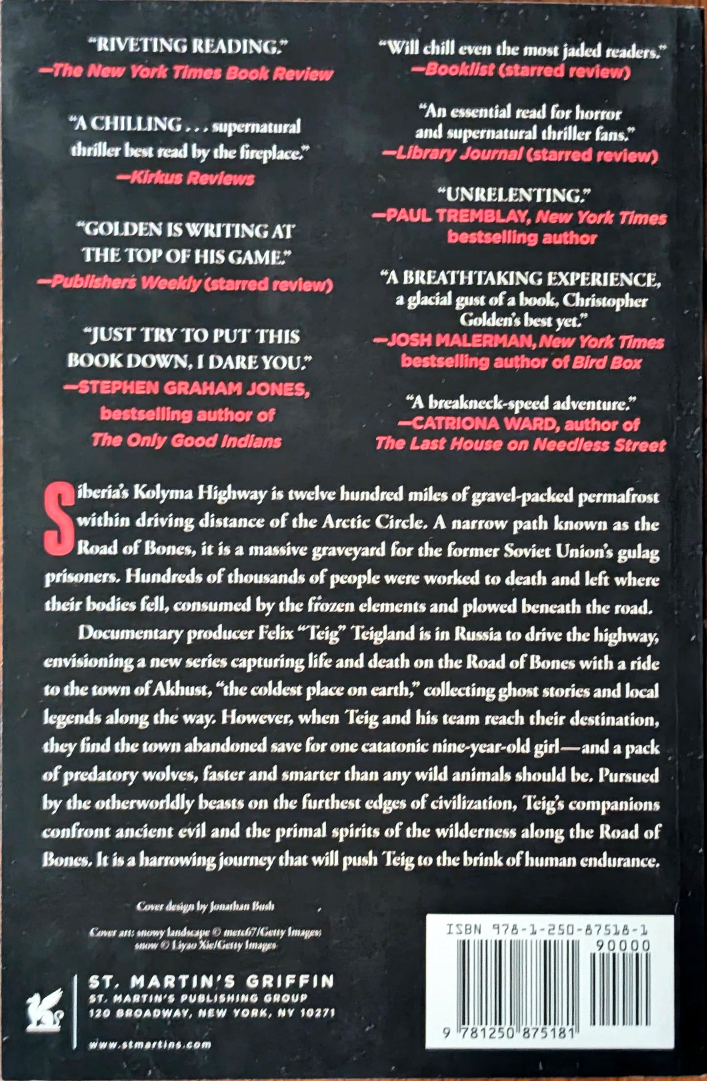 Road of Bones by Christopher Golden