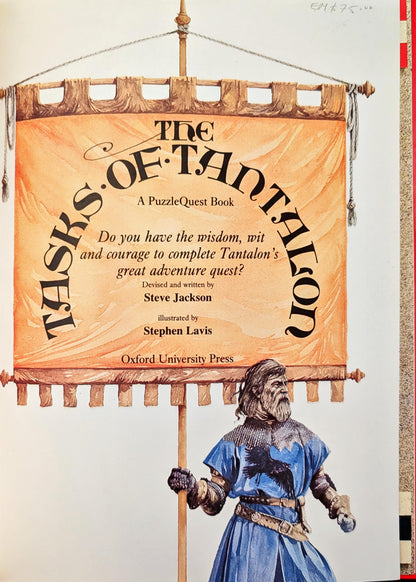 The Tasks of Tantalon written by Steve Jackson