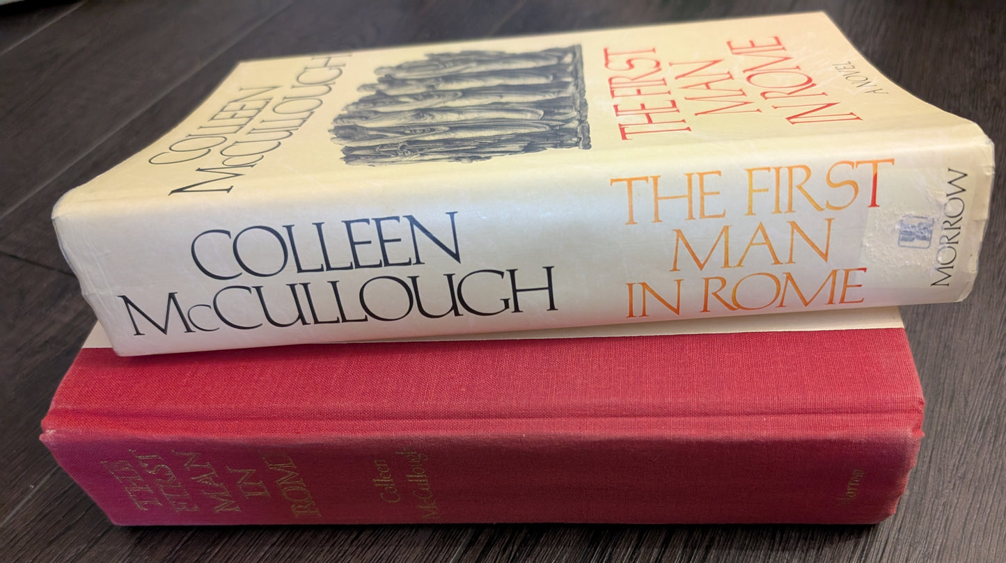 The First Man in Rome by Colleen McCullough