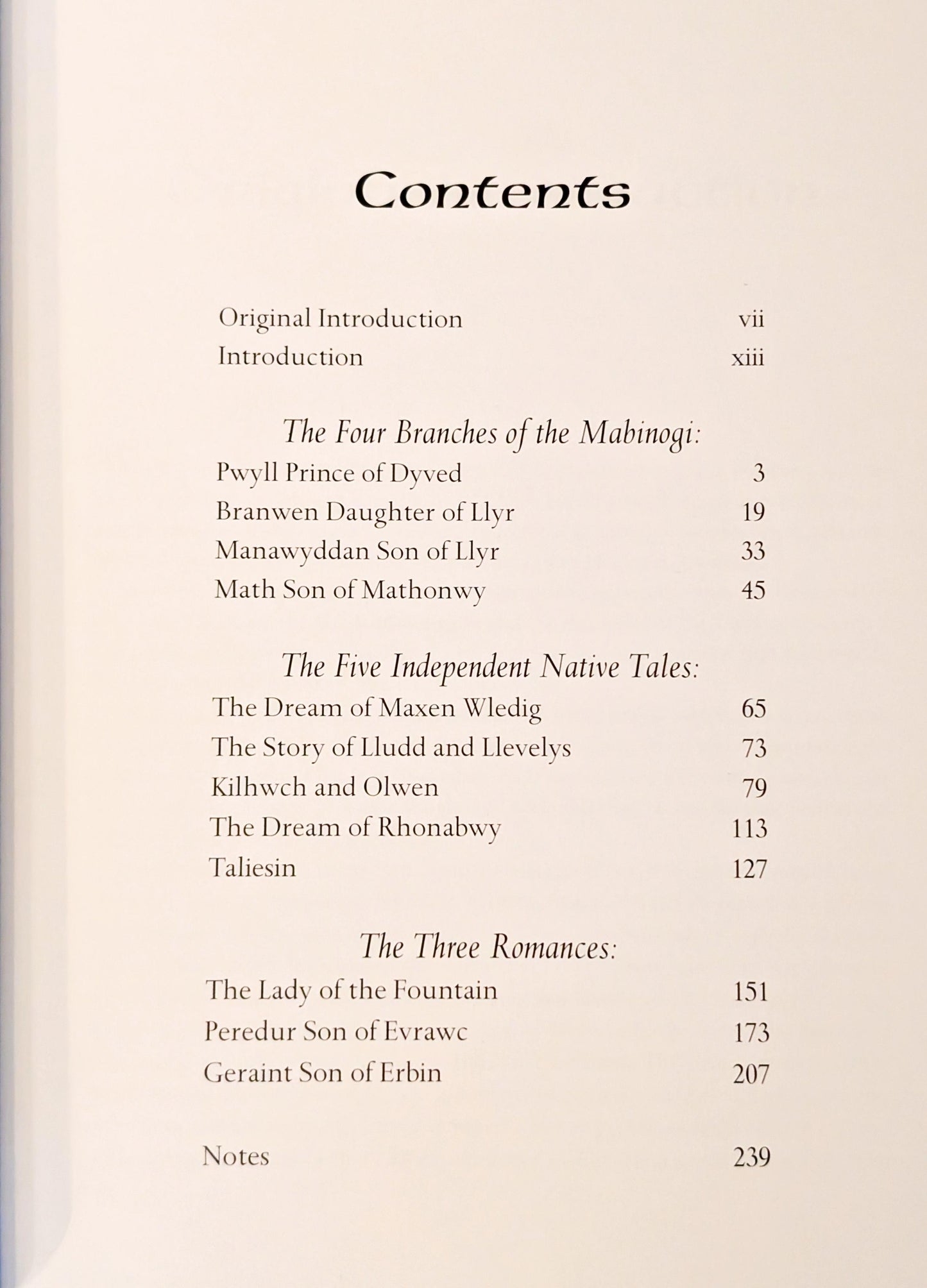 The Mabinogion translated by Lady Charlotte Guest and illustrated by Alan Lee