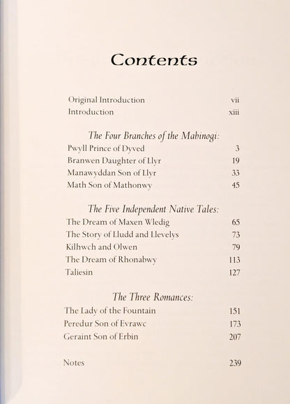 The Mabinogion translated by Lady Charlotte Guest and illustrated by Alan Lee