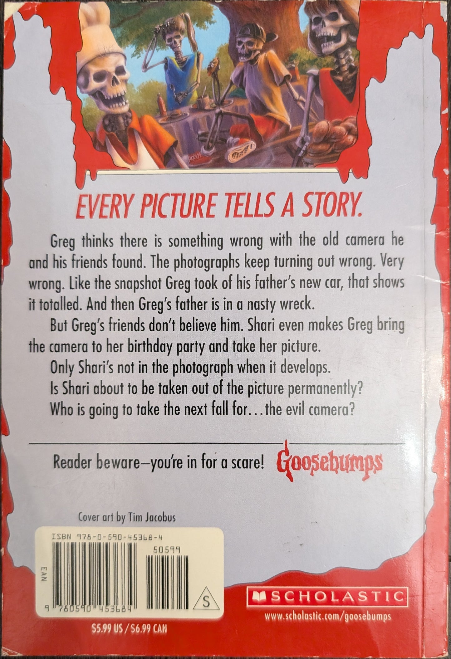 Say Cheese and Die! By R. L Stine (Goosebumps)