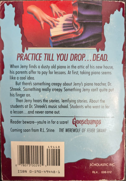 Piano Lessons Can Be Murder by R.L Stine (Goosebumps)