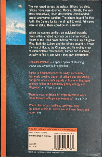 Consider Phlebas by Iain M. Banks