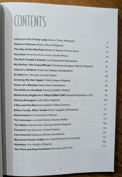 One World: A Global Anthology of Short Stories edited by Chris Brazier and Alan Hughes