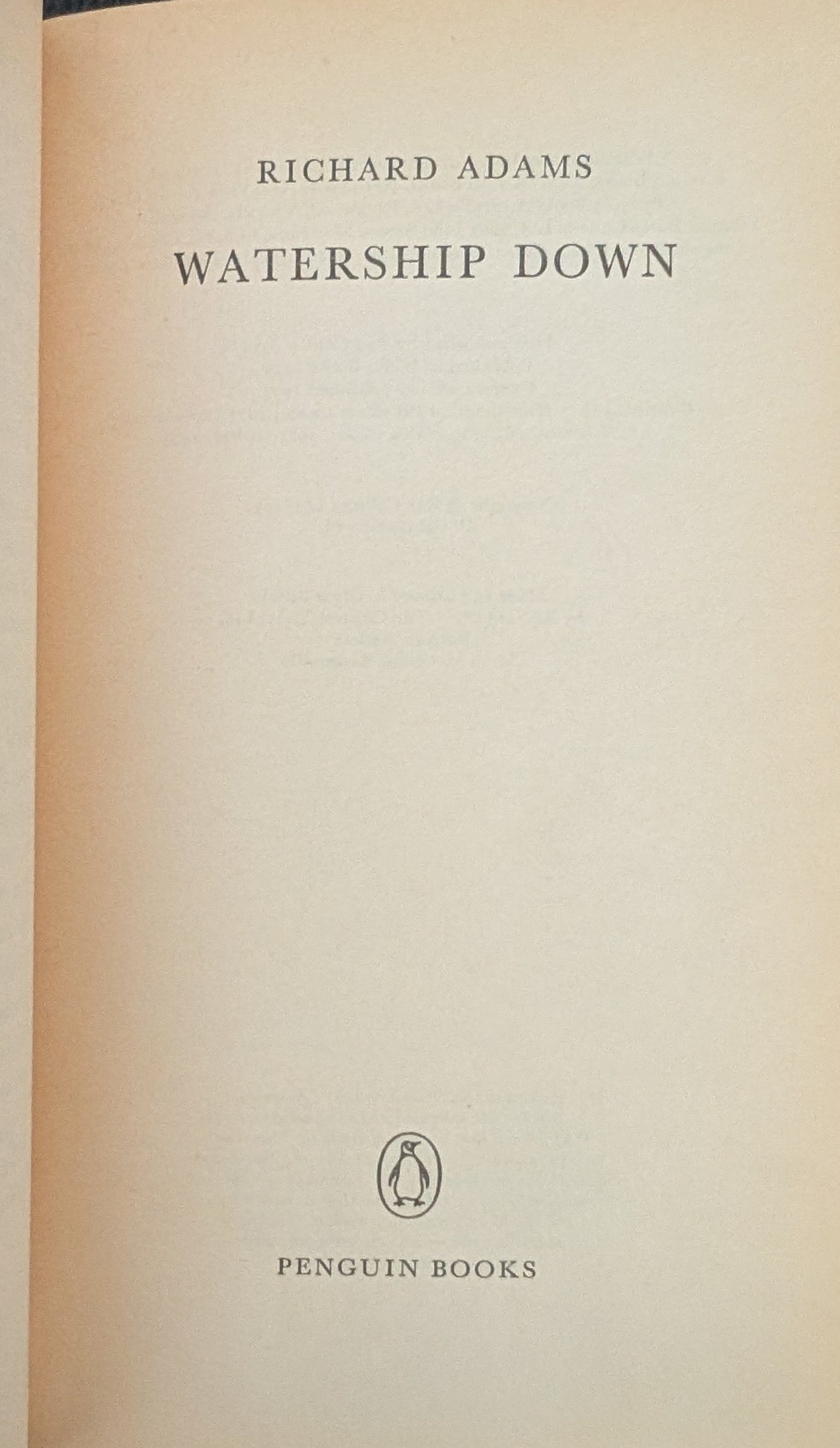 Watership Down by Richard Adams