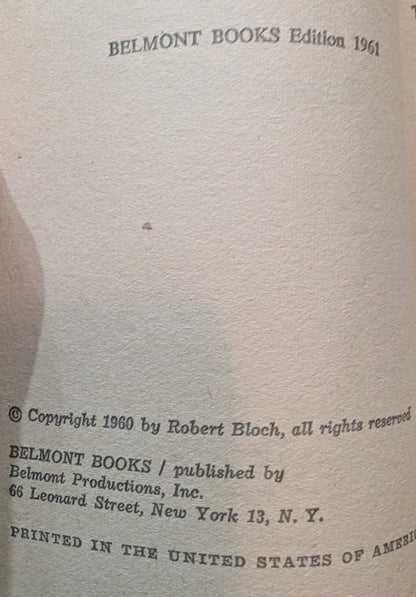 Nightmares by Robert Bloch