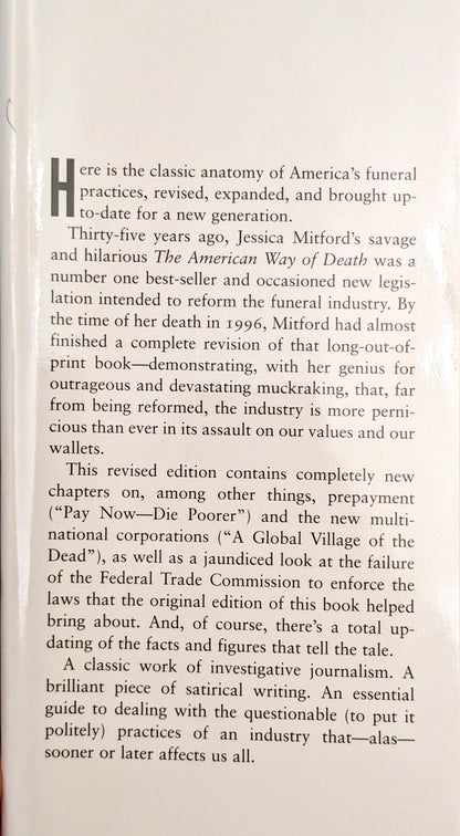 The American Way of Death Revisited by Jessica Mitford