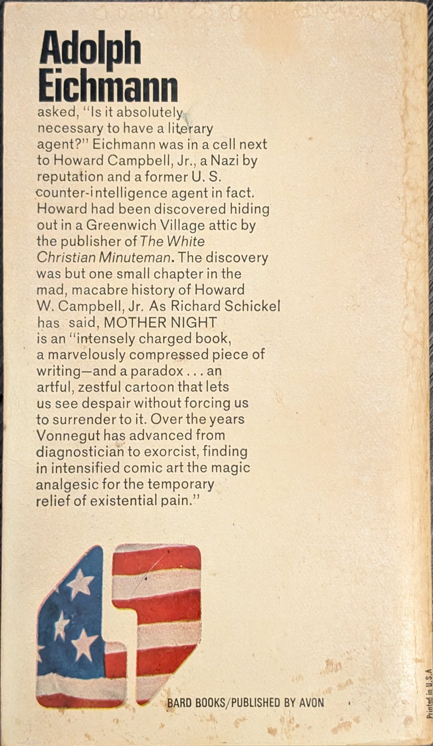 Mother Night by Kurt Vonnegut, Jr.