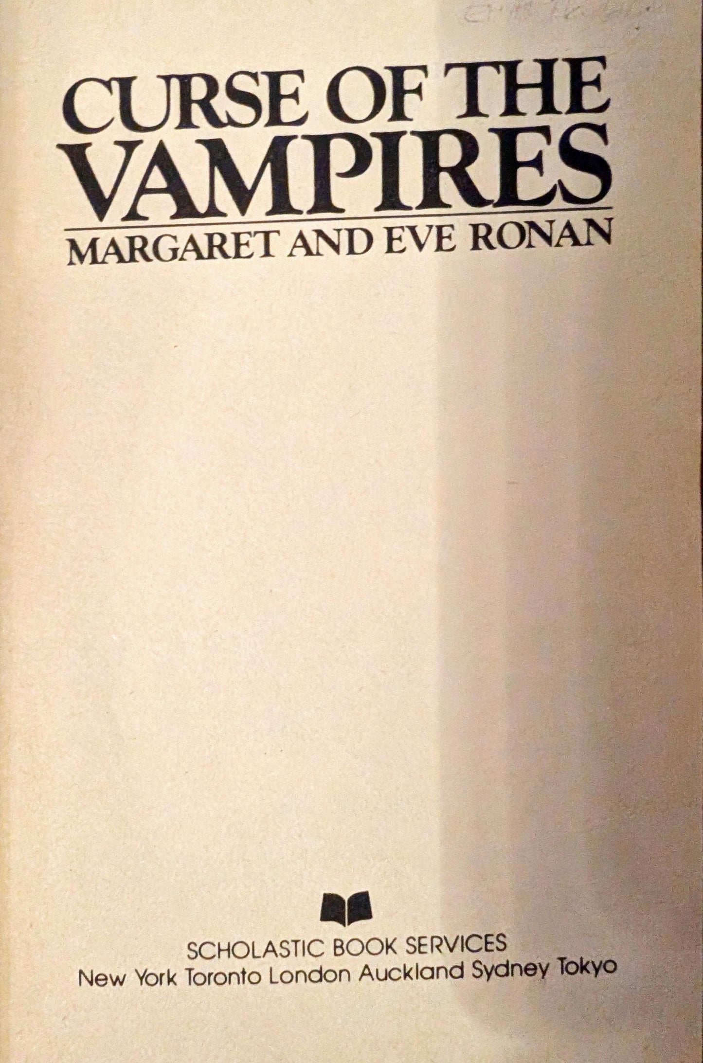 Curse of the Vampires by Margaret and Eve Ronan