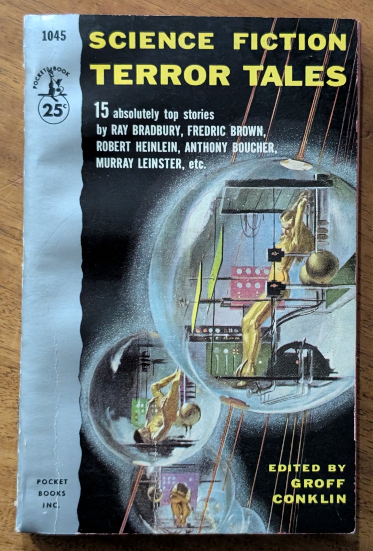 Science Fiction Terror Tales edited by Groff Conklin