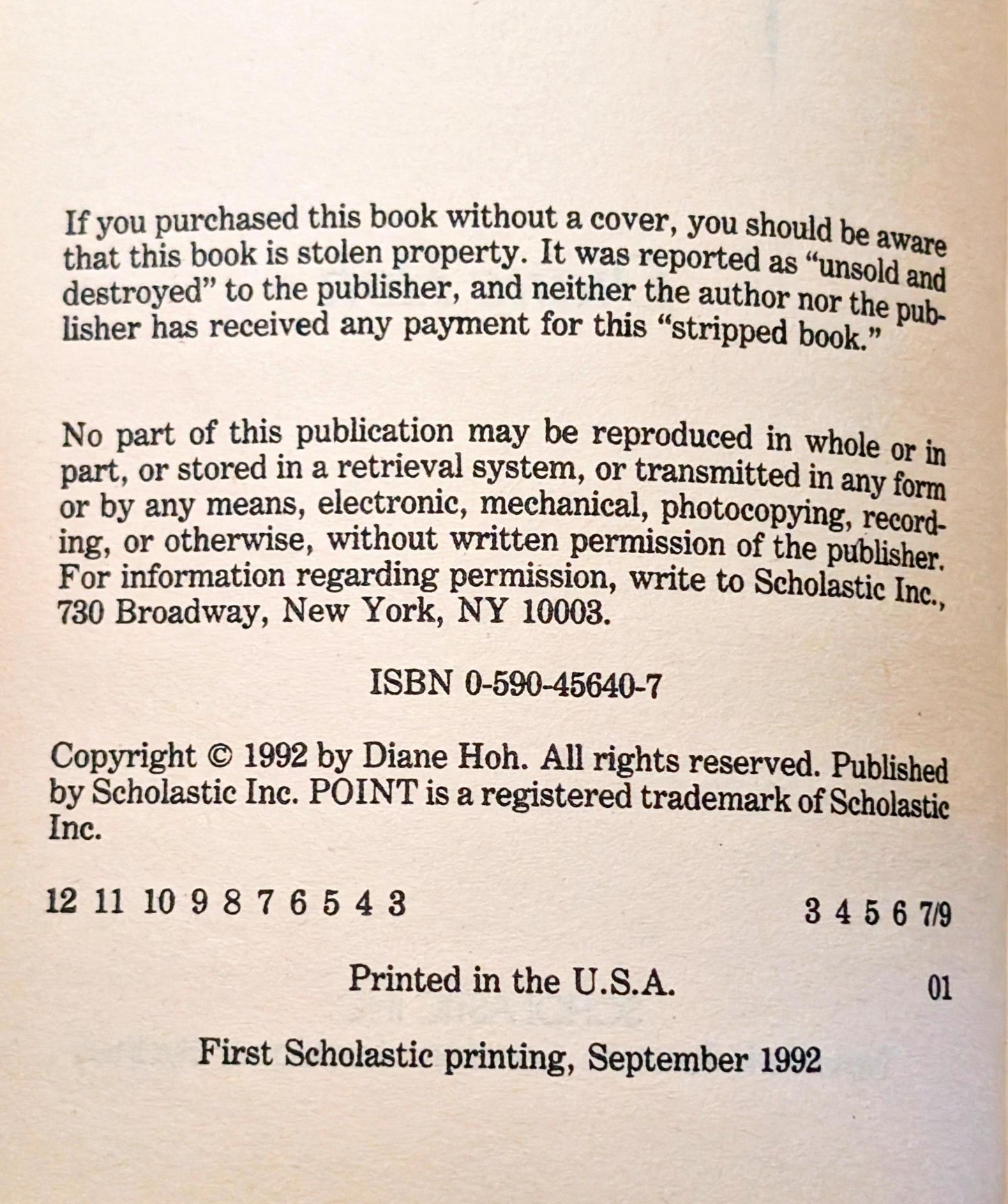 The Train by Diane Hoh