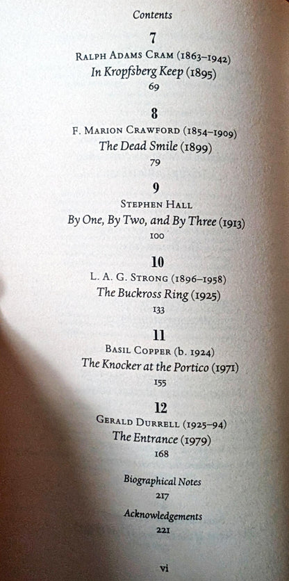 12 Gothic Tales selected and introduced by Richard Dalby