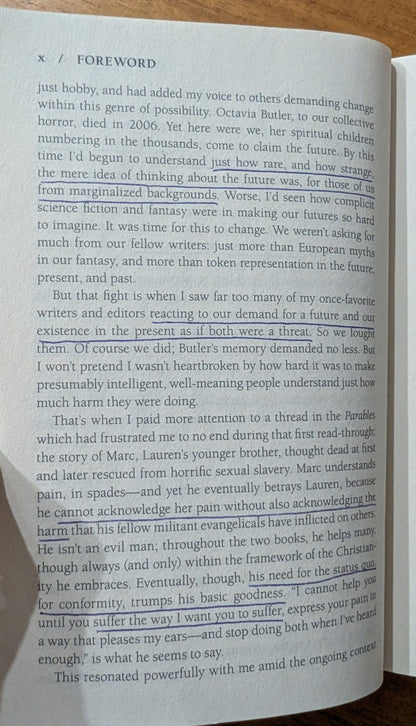 Parable of the Sower by Octavia E. Bulter